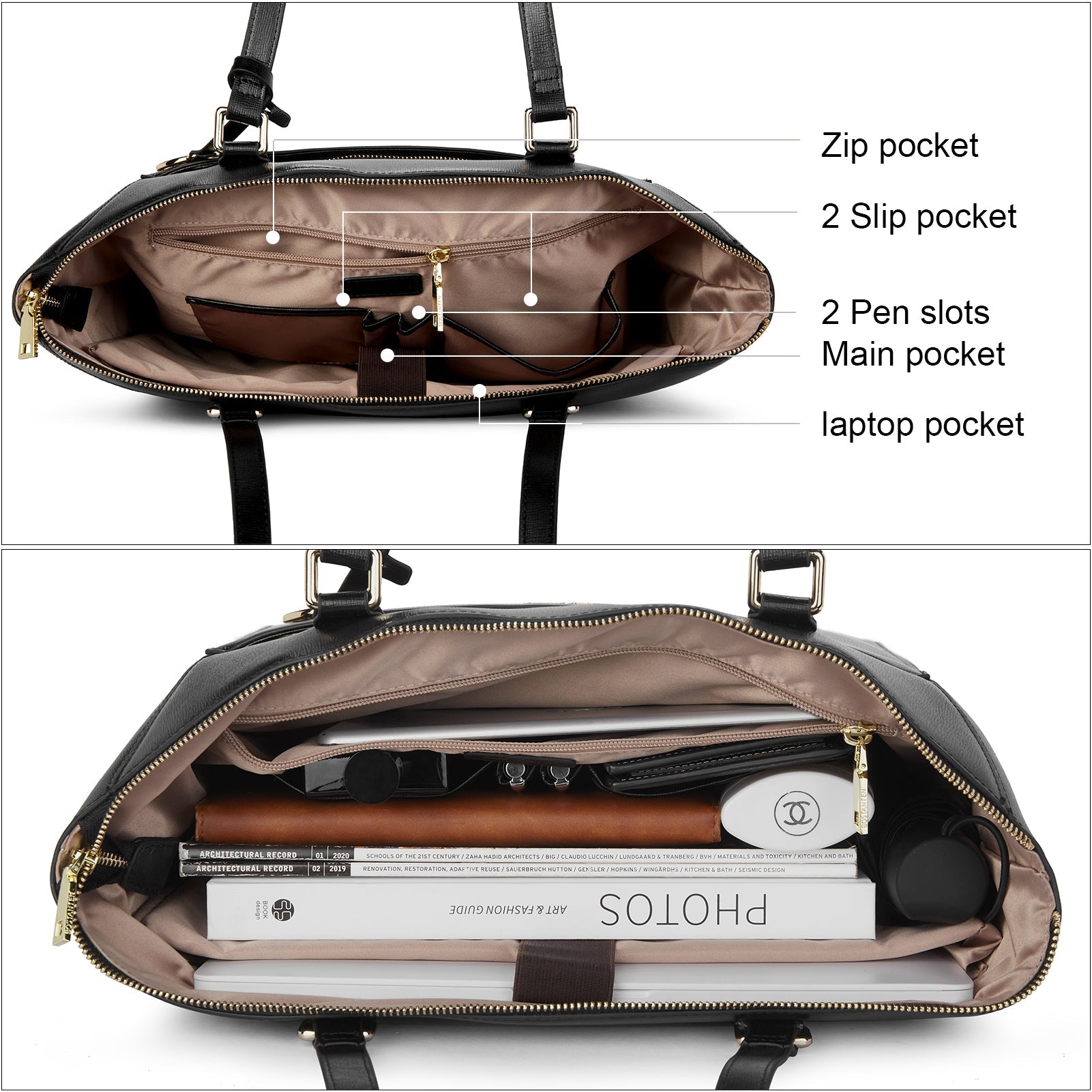 Jasmina Quality Lightweight Briefcase — Elite
