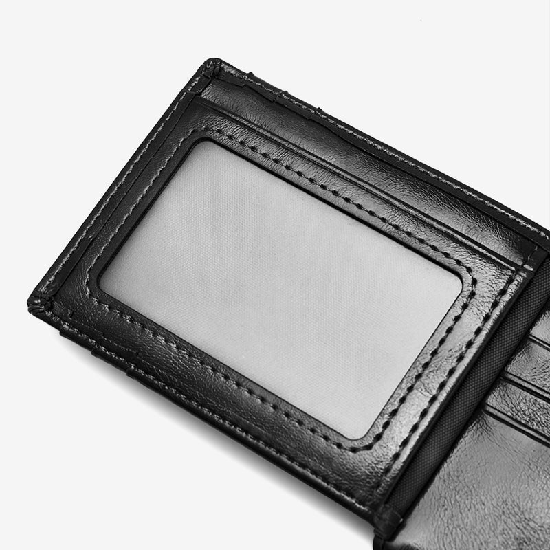 BOSTANTEN Bifold Wallet Men's Coin Zipper Material PU leather