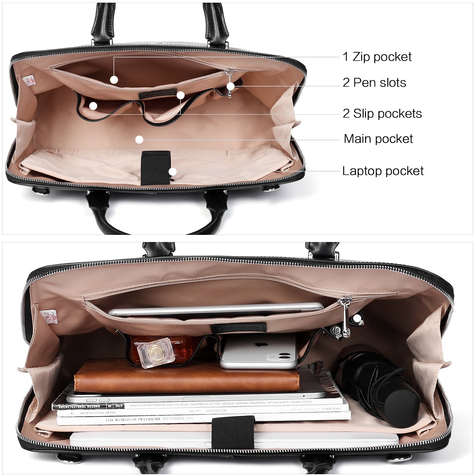 Jasmina Highest Quality Briefcase — High-end And Professional