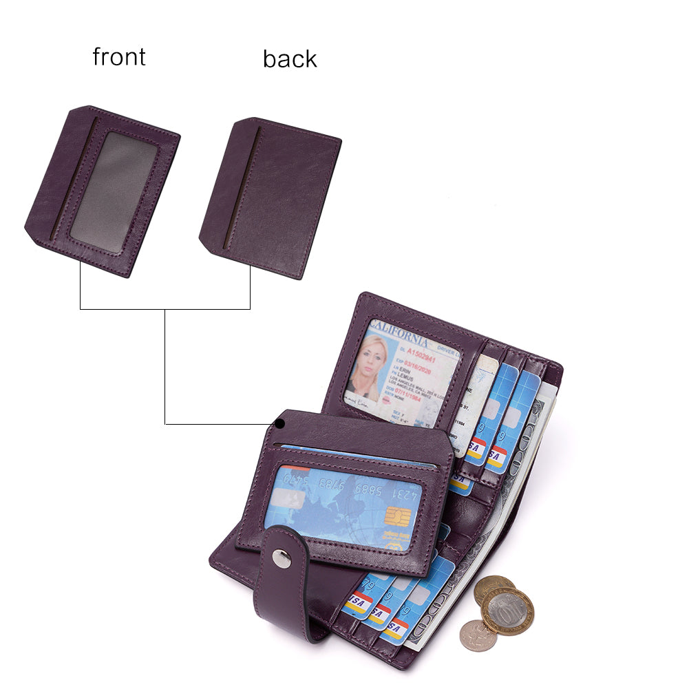 Luna RFID Genuine Leather Wallet