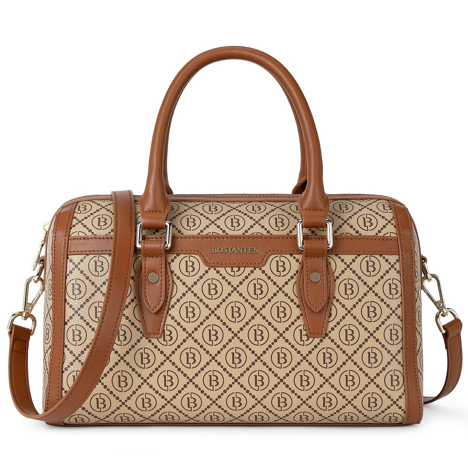 BOSTANTEN Womens Handbags Genuine Leather Designer Tote Bag Ladies Top Handle Crossbody Purse