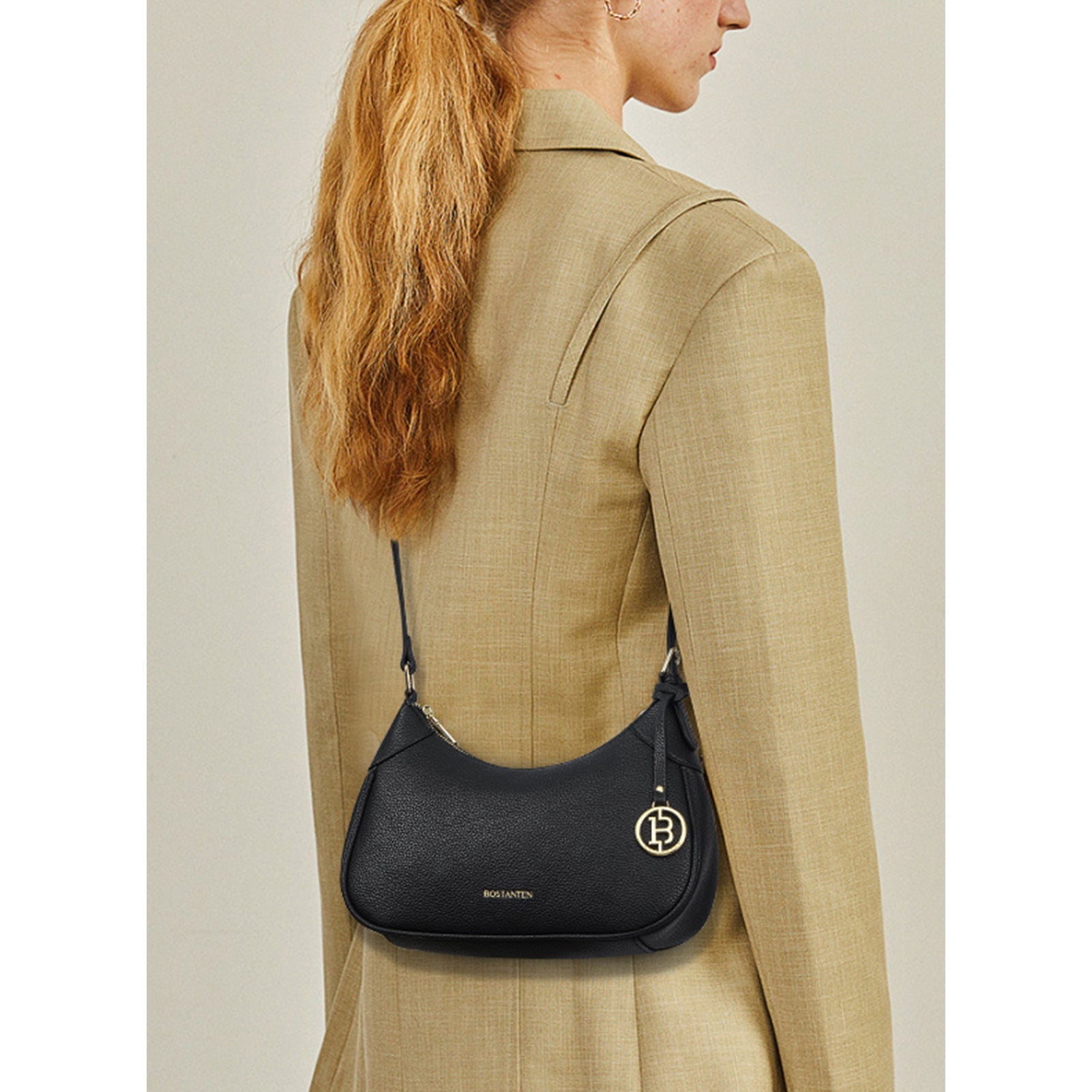 KWELI Trendy Crescent Women Shoulder Bag
