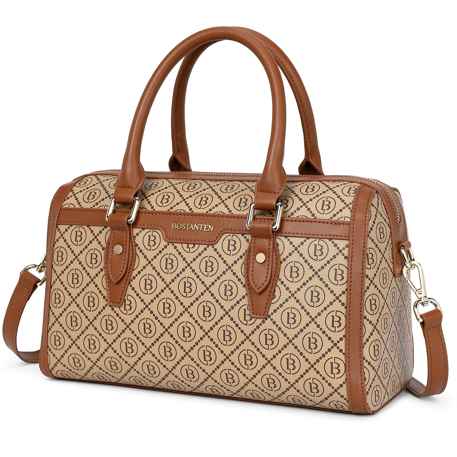 BOSTANTEN Womens Handbags Genuine Leather Designer Tote Bag Ladies Top Handle Crossbody Purse
