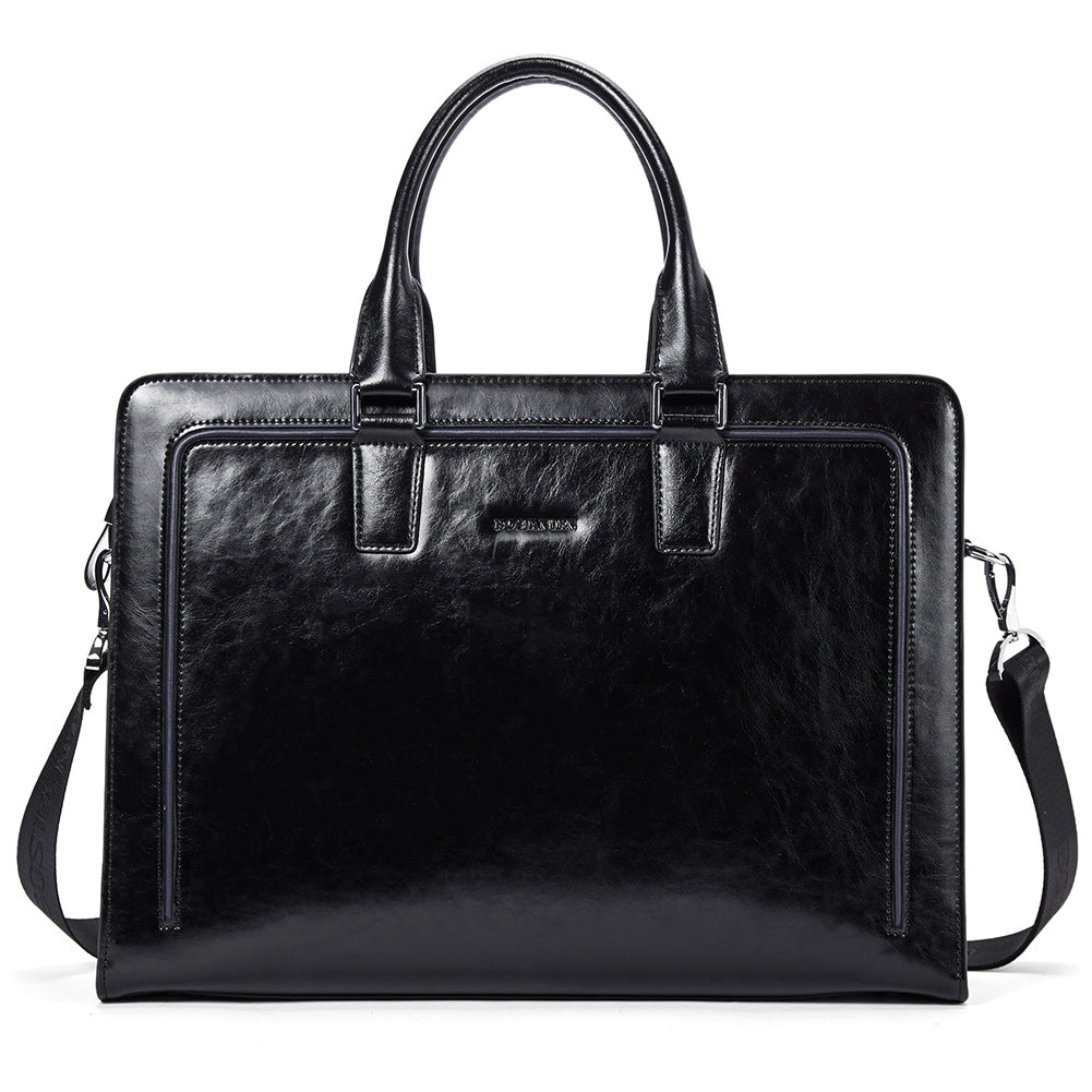 Carol Designer Briefcase For Women — Italian Leather