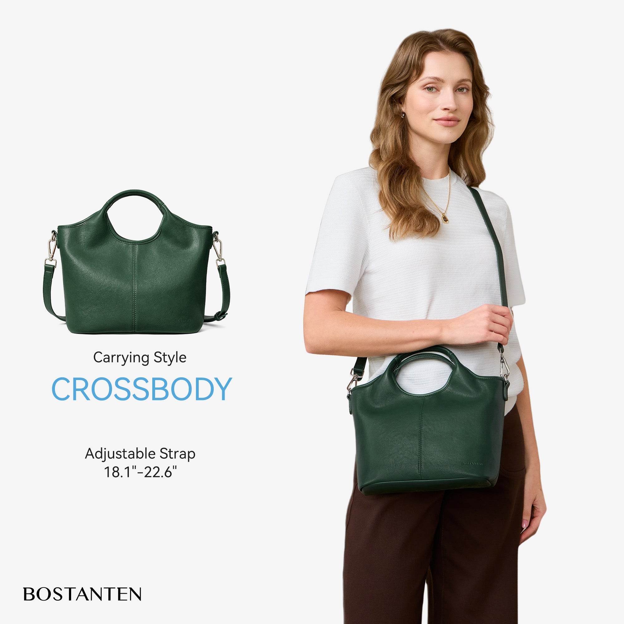Nevin Vegan Leather Daily Tote Satchel