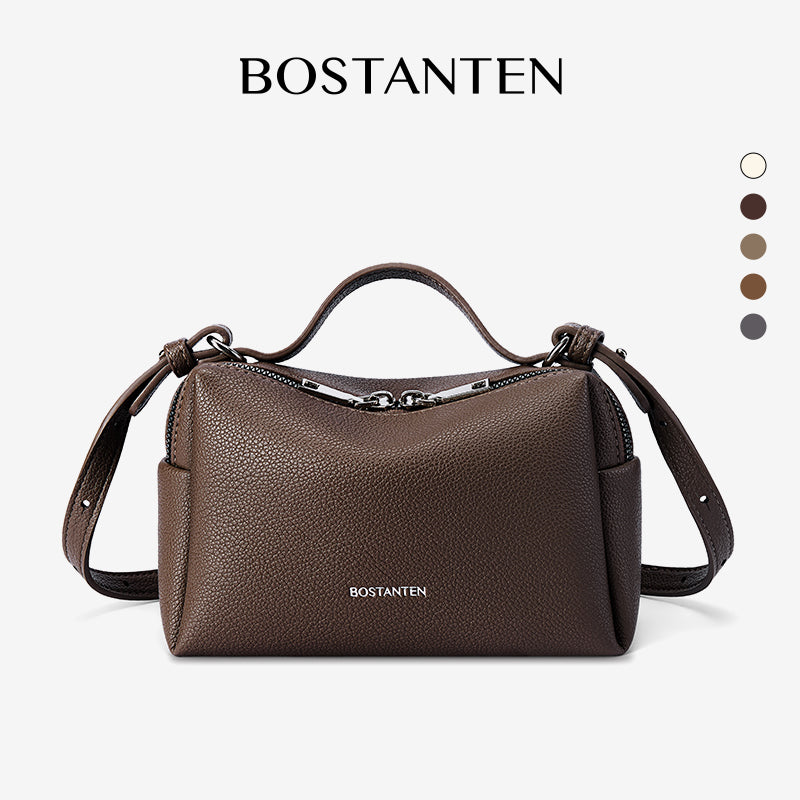 [Vanity Bag] BOSTANTEN Crossbody Bag Women's Premium Synthetic leather & Suede - Versatile 3in1 Handheld Crossbody Bag