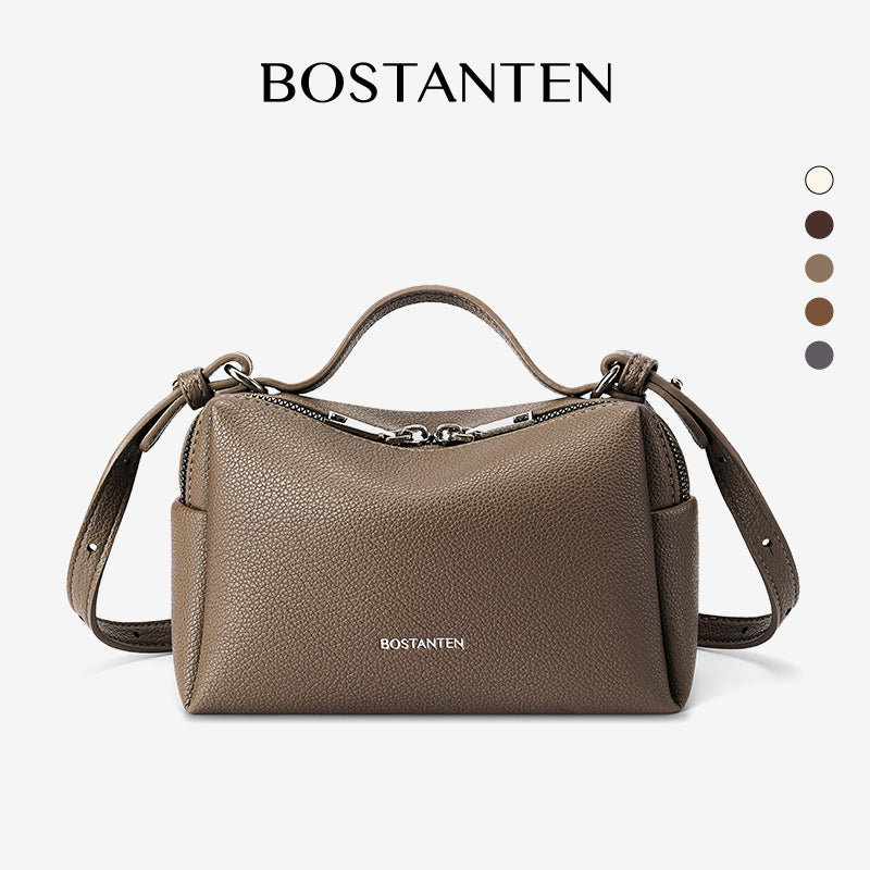 [Vanity Bag] BOSTANTEN Crossbody Bag Women's Premium Synthetic leather & Suede - Versatile 3in1 Handheld Crossbody Bag