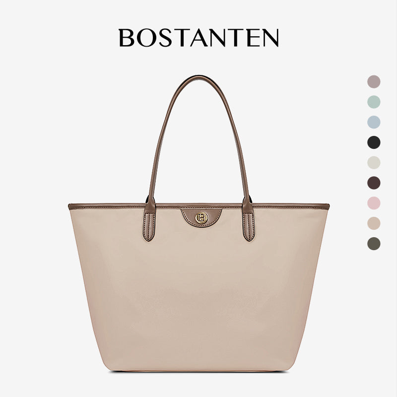[Ashley Charles Bag] BOSTANTEN Tote Bag Women's – Bag Canvas Black White, can Tote & Shoulder