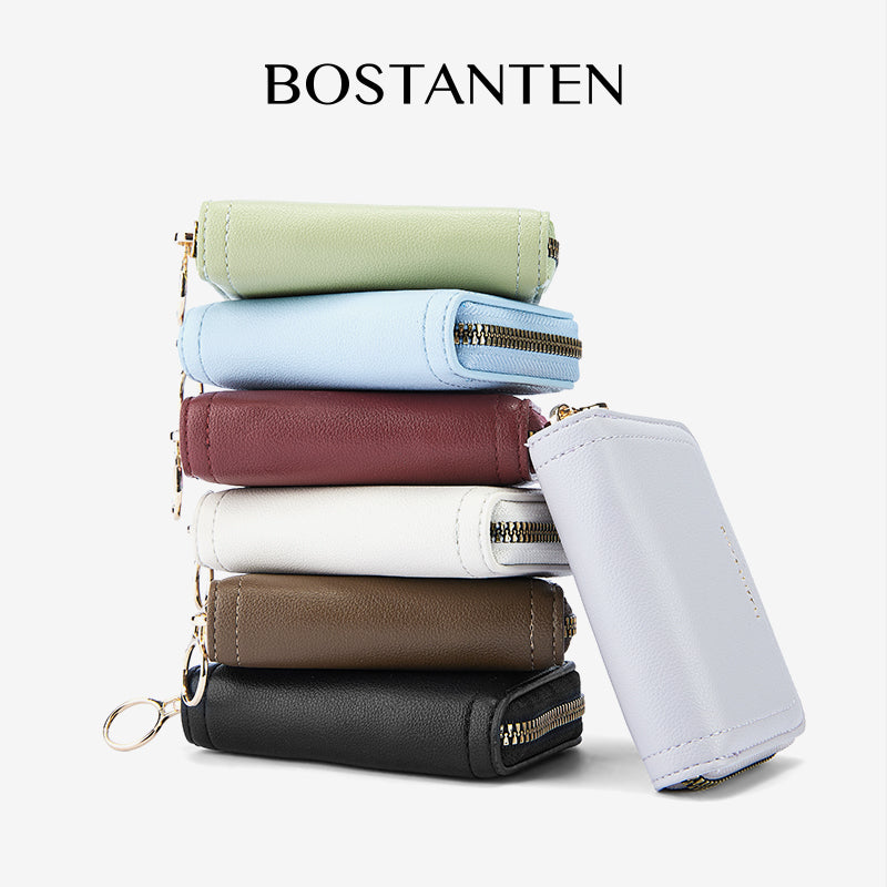 [Vallen Wallet] BOSTANTEN Small Wallet Women's 2 in 1 with strap Color Variatif