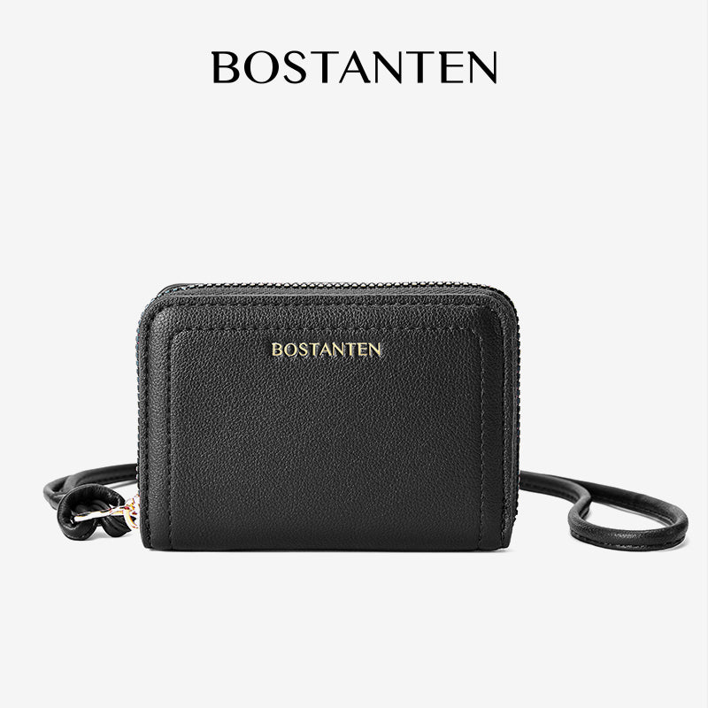 [Vallen Wallet] BOSTANTEN Small Wallet Women's 2 in 1 with strap Color Variatif