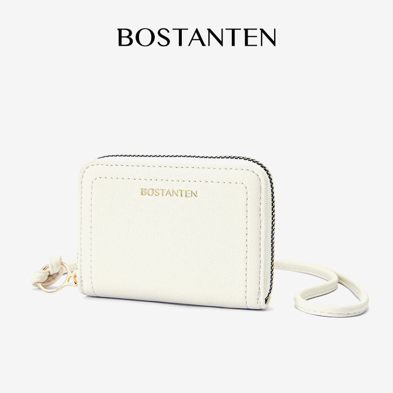 [Vallen Wallet] BOSTANTEN Small Wallet Women's 2 in 1 with strap Color Variatif
