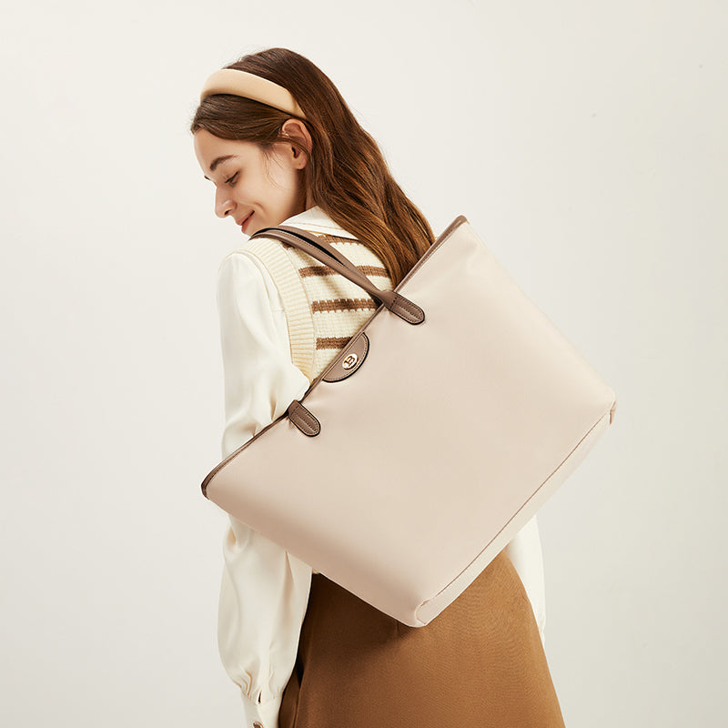 [Ashley Charles Bag] BOSTANTEN Tote Bag Women's – Bag Canvas Black White, can Tote & Shoulder