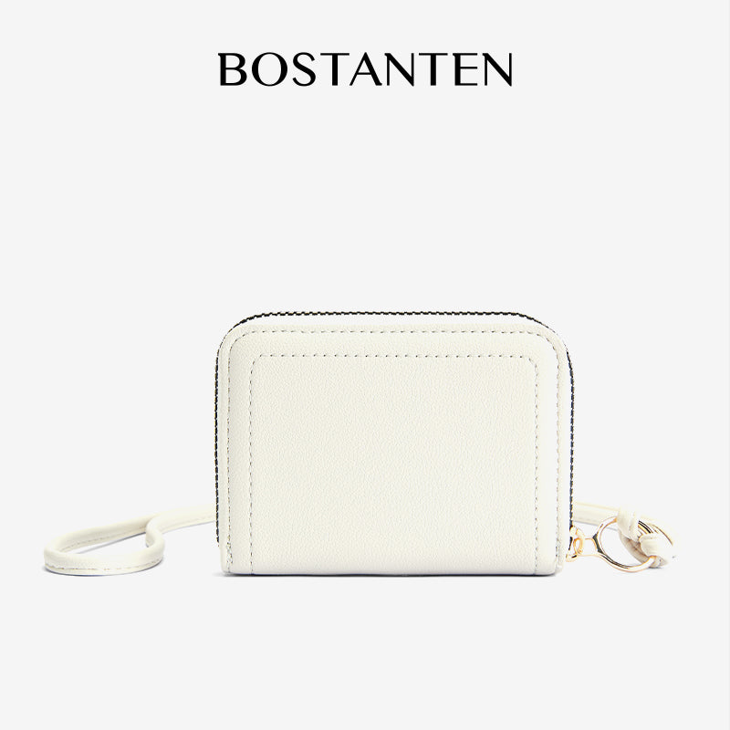 [Vallen Wallet] BOSTANTEN Small Wallet Women's 2 in 1 with strap Color Variatif