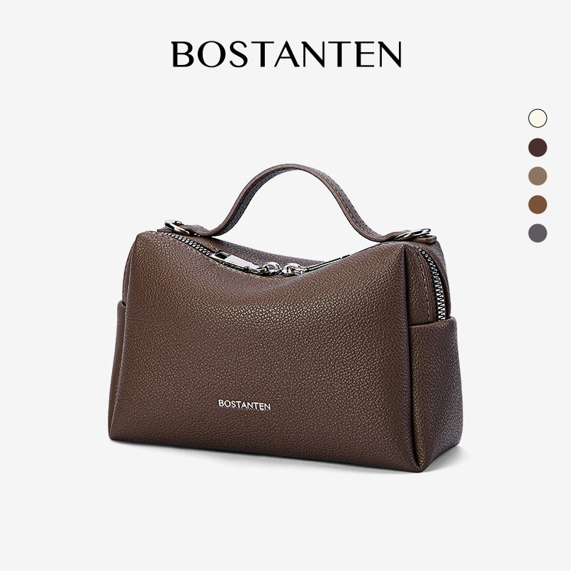 [Vanity Bag] BOSTANTEN Crossbody Bag Women's Premium Synthetic leather & Suede - Versatile 3in1 Handheld Crossbody Bag