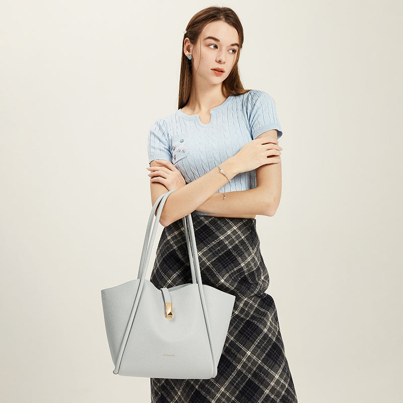 [Aggie Bag] BOSTANTEN Bag Women's 2 in 1 – Crossbody & Tote Synthetic leather