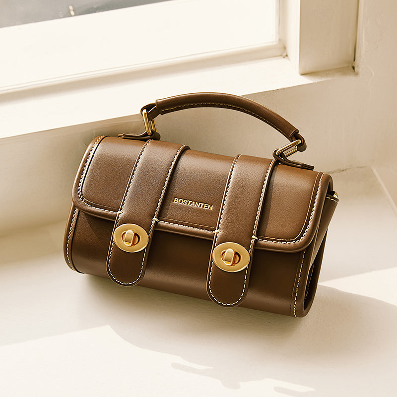 [Marsya Bag] BOSTANTEN Bag Women's 2 in 1 – Shoulder & Handbag Cambridge Style