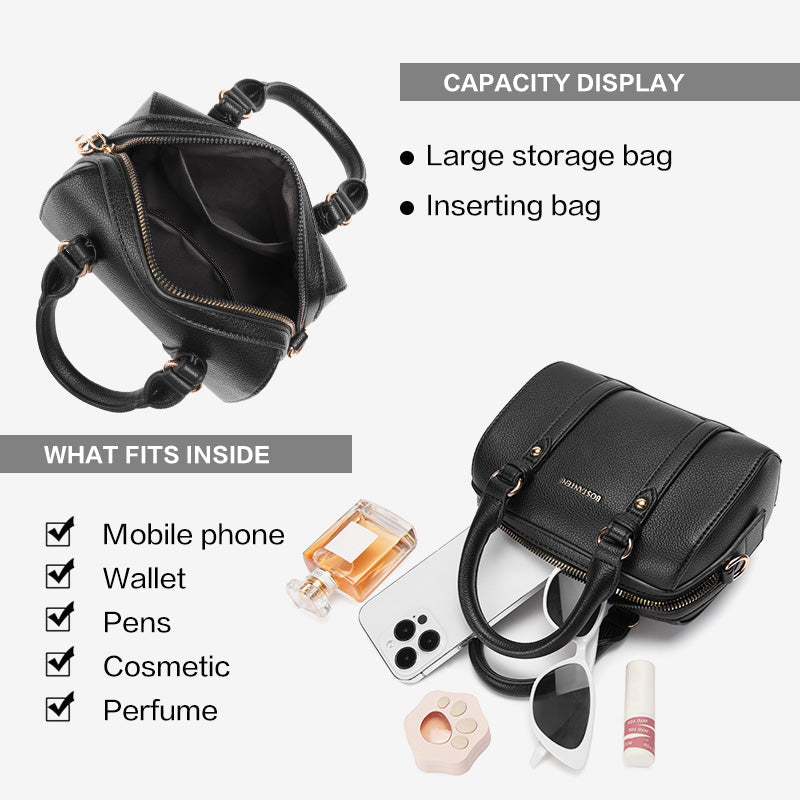 [Ashline Bag] BOSTANTEN Crossbody Bag & Handbag Women's – Synthetic leather & Large Capacity