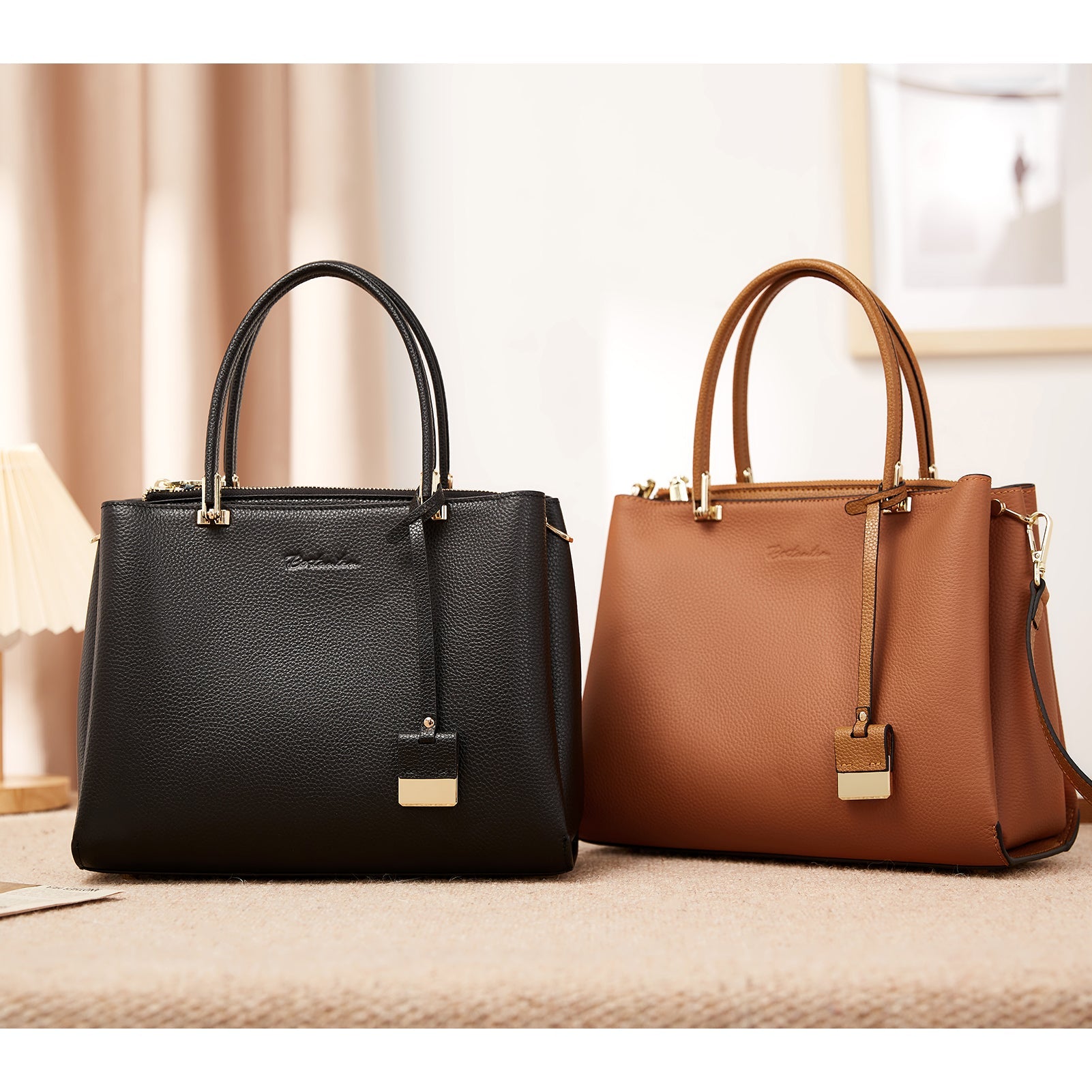Cruze Designer Soft Leather Handbag: Timeless Style