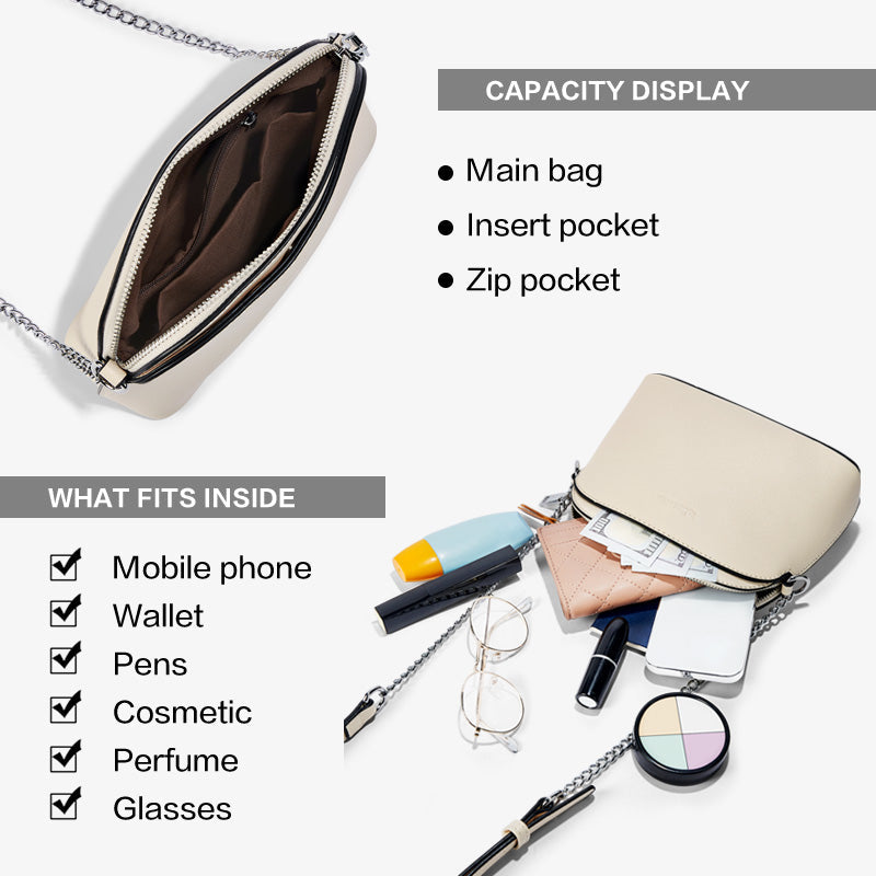 [Half Moon Bag] BOSTANTEN Crossbody Bag Women's – Sling Bag Elegant Formal/Casual Synthetic leather