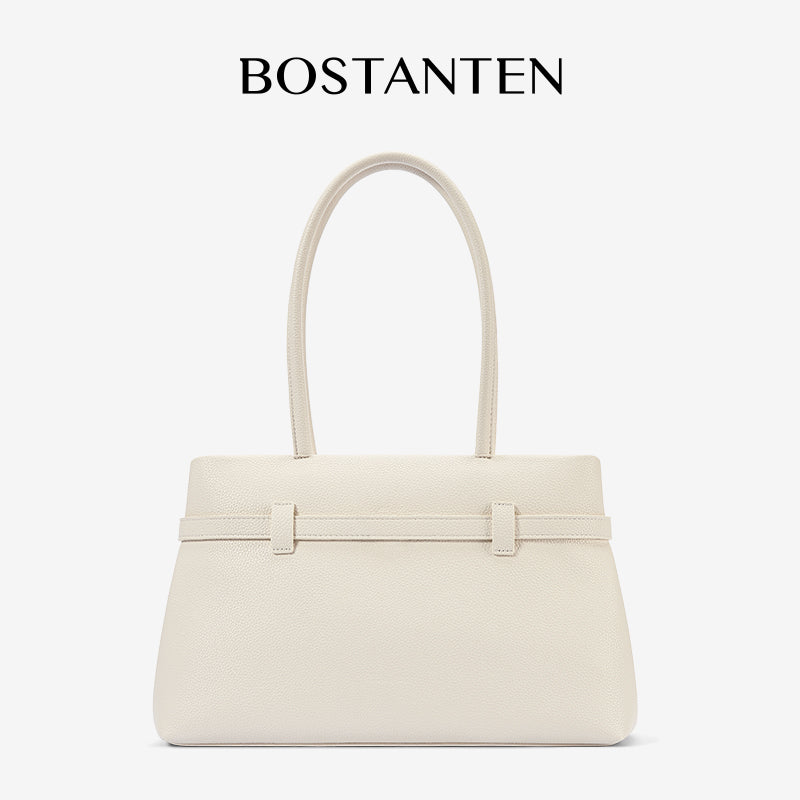 [Lock Tote bag] BOSTANTEN Tote bag PU leather Crossbody Bag Handbag Women's Korean Style Tote bag Women's