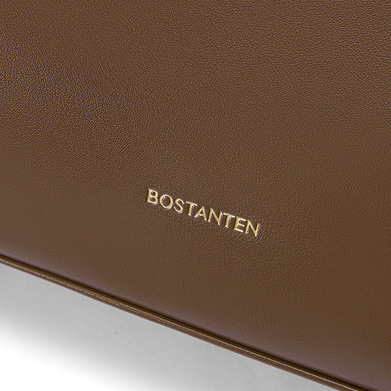 [Book Tote bag] BOSTANTEN Tote Bag Two-Sided – Shoulder Bag Large Elegant Korean Style