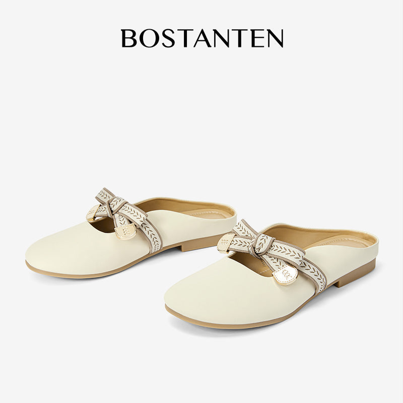 [Gina Flatshoes] Bostanten shoes Shoes Women's Sandals Mules Style