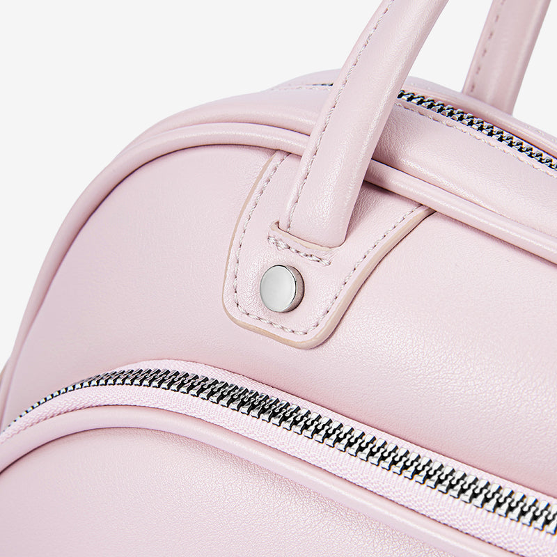 [Bobo Bag] BOSTANTEN Handbag Women's Fashion New Shoulder Bag Bag Bowling Design