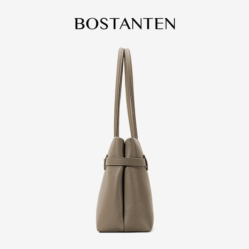 [Lock Tote bag] BOSTANTEN Tote bag PU leather Crossbody Bag Handbag Women's Korean Style Tote bag Women's