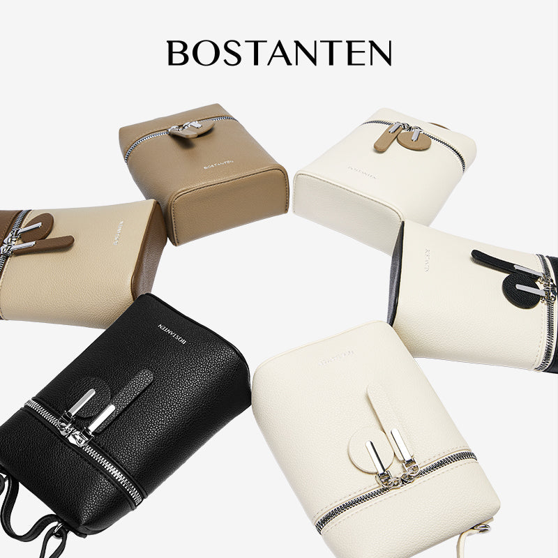 [Mini Cendy Bag] BOSTANTEN Bag Women's Mini – Satchel Versatile Water-Resistant