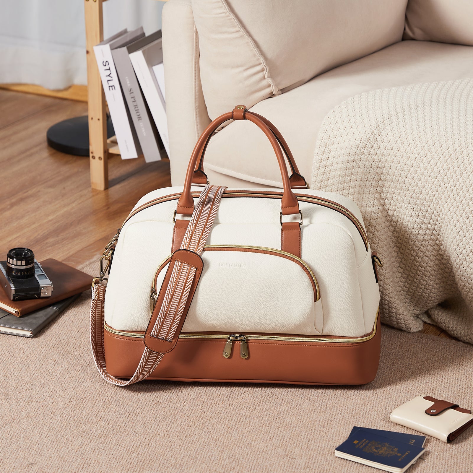 Zenobe Women On the Move: The Ultimate Large Women's Duffle Bag