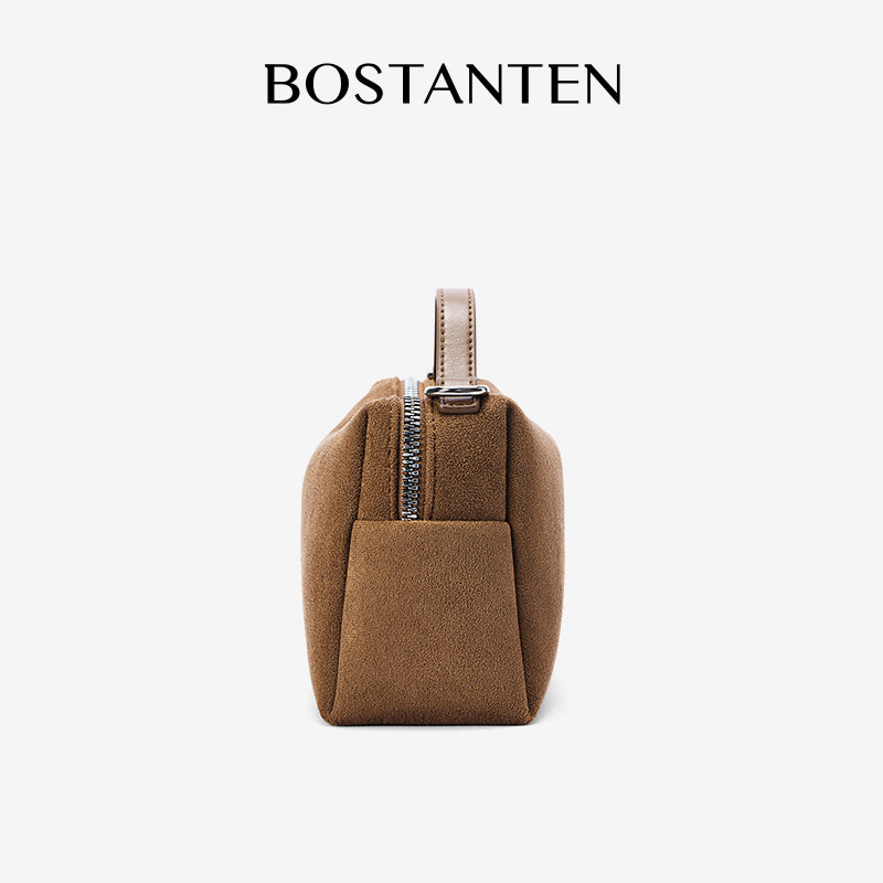 [Vanity Bag] BOSTANTEN Crossbody Bag Women's Premium Synthetic leather & Suede - Versatile 3in1 Handheld Crossbody Bag