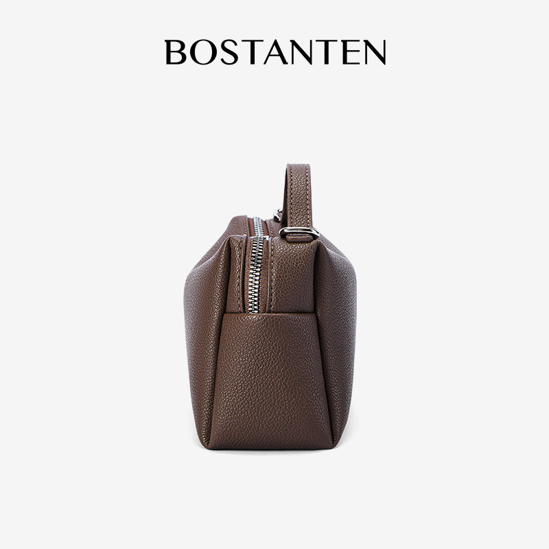 [Vanity Bag] BOSTANTEN Crossbody Bag Women's Premium Synthetic leather & Suede - Versatile 3in1 Handheld Crossbody Bag