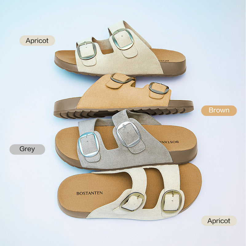 [Toast Shoes] BOSTANTEN Sandals Women's Half-Open Rubber sole Anti-slip
