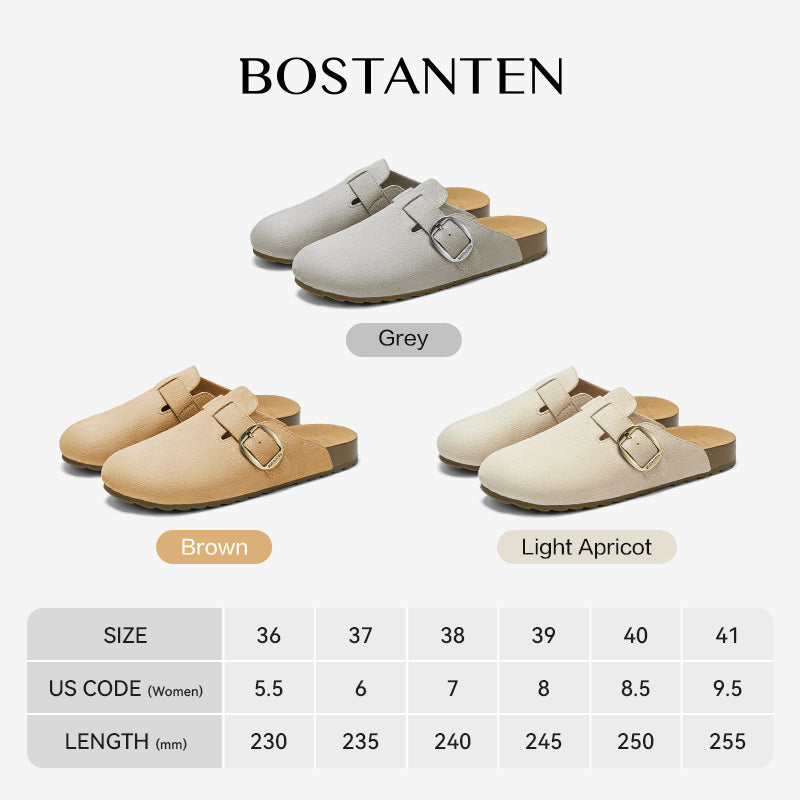 [Nut Pudding Shoes] BOSTANTEN Sandals Casual – Rubber sole Anti-Slip & Comfortable