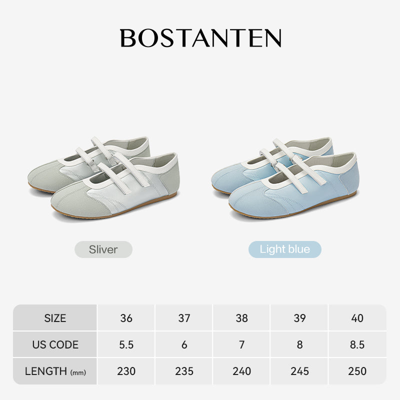 [Ballet Training Shoes] BOSTANTEN Shoes Ballet Women's – Fashionable, Comfortable, and Anti-slip