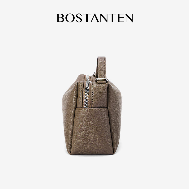 [Vanity Bag] BOSTANTEN Crossbody Bag Women's Premium Synthetic leather & Suede - Versatile 3in1 Handheld Crossbody Bag