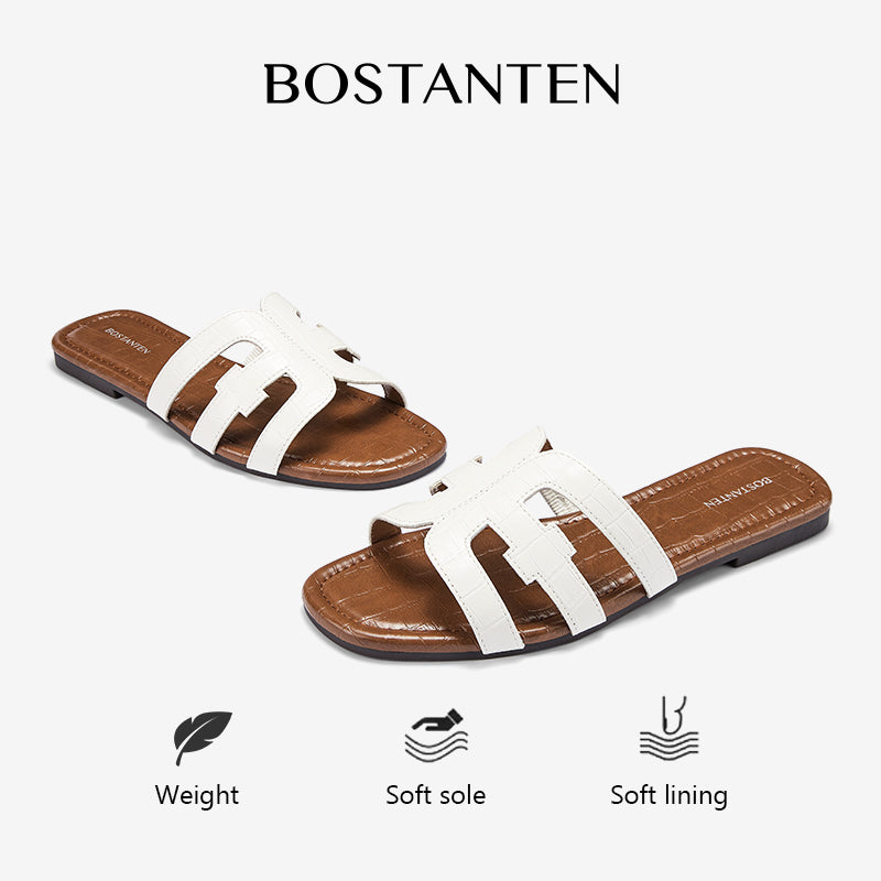 [Volcana Shoes]Bostanten Sandals Women's Sandals pantai berongga with ujung Open