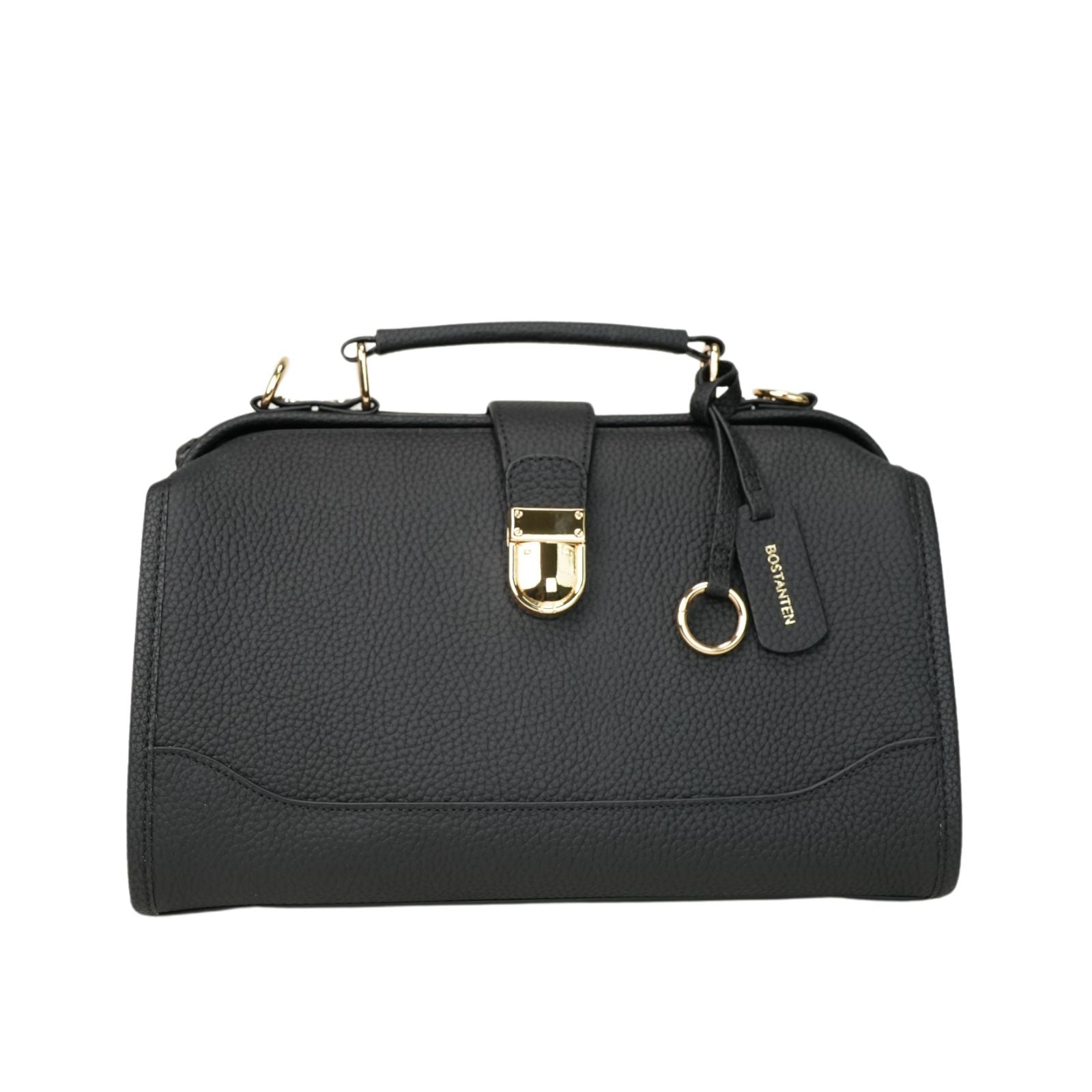 Timeless Grace Doctor Bag - Full Grain Pebble Leather