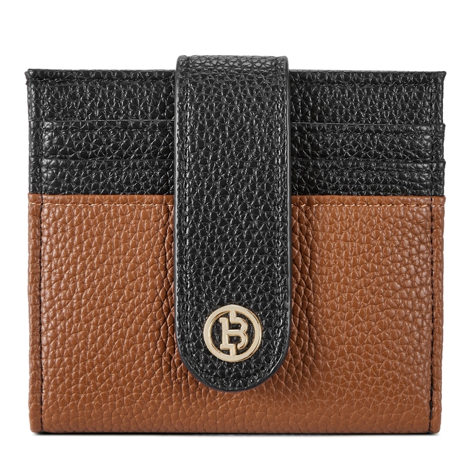 Lomy Slim Bifold Wallet – RFID Card Holder with Double Snap Closure