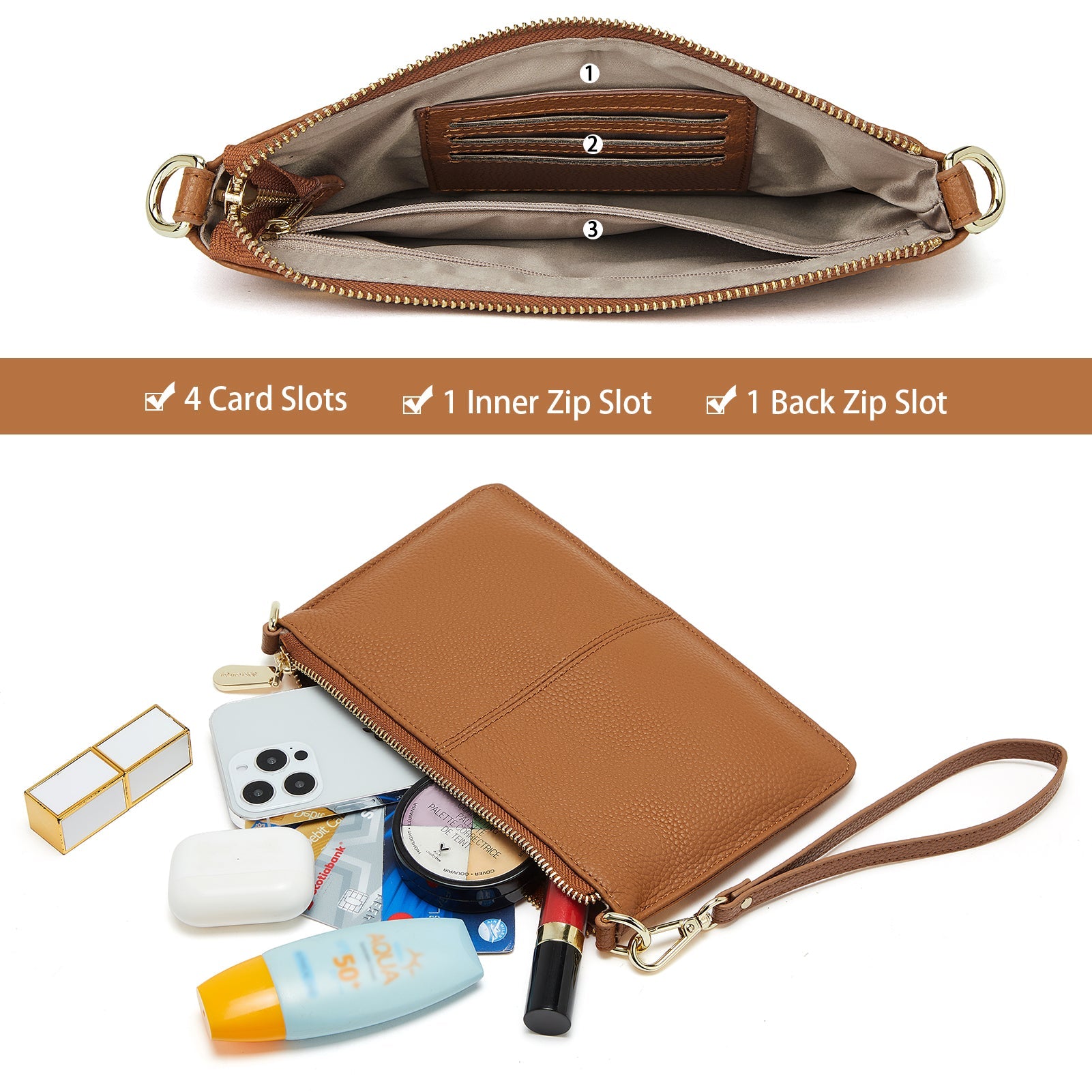 Nola Chic and Convenient - The Wristlet Clutch Purse