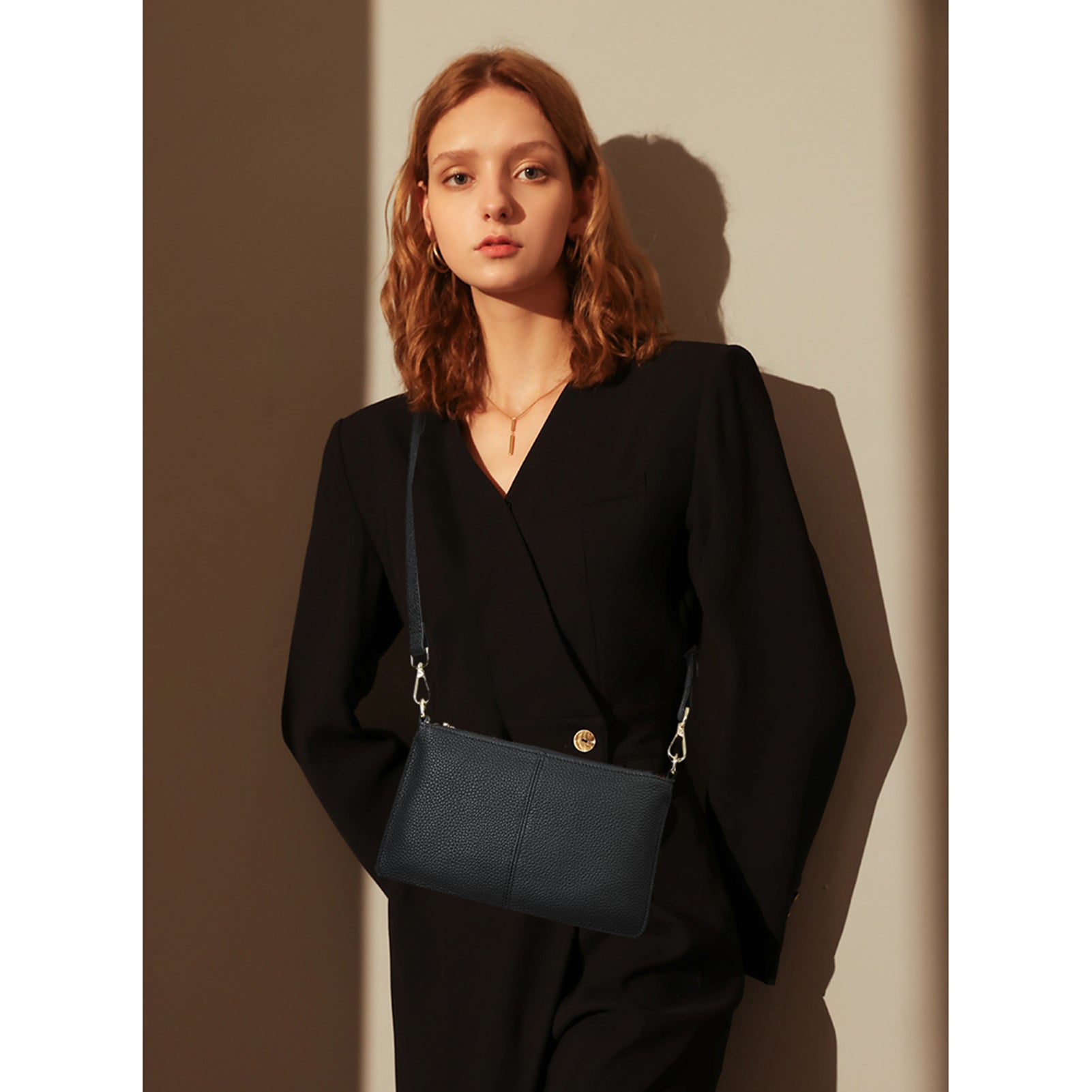 Nola Chic and Convenient - The Wristlet Clutch Purse-Black
