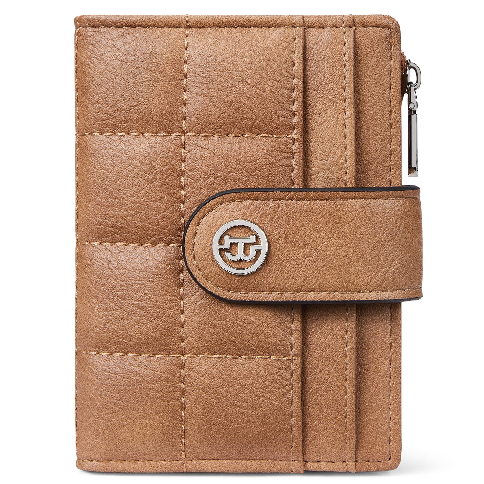 Luna Quilted Colorblock Leather Wallet - Secure RFID