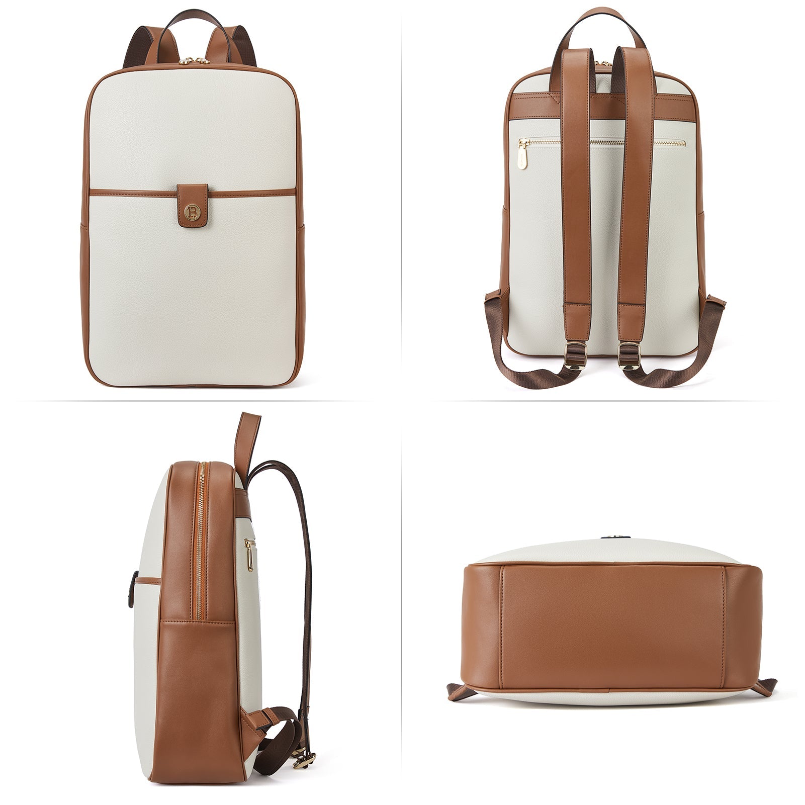 Libe Leather Laptop Backpack for Women  For Travel