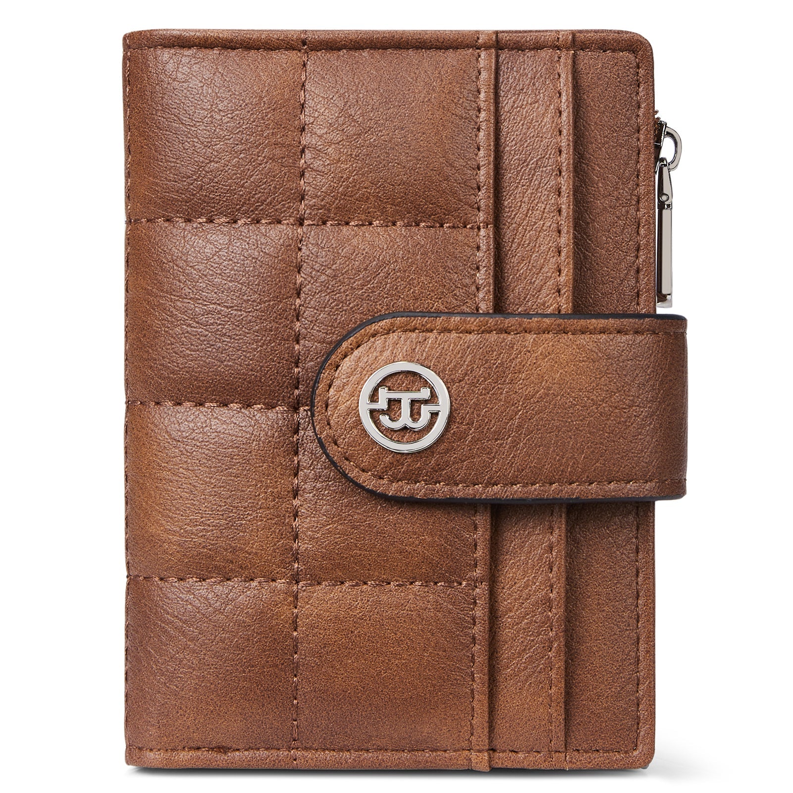 Luna Quilted Colorblock Leather Wallet - Secure RFID