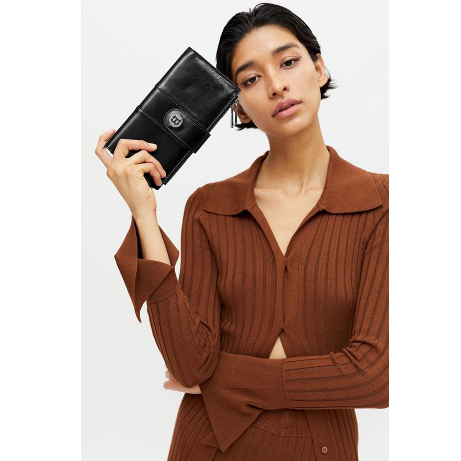 Lomy Real Leather Wallet Womens - RFID Blocking