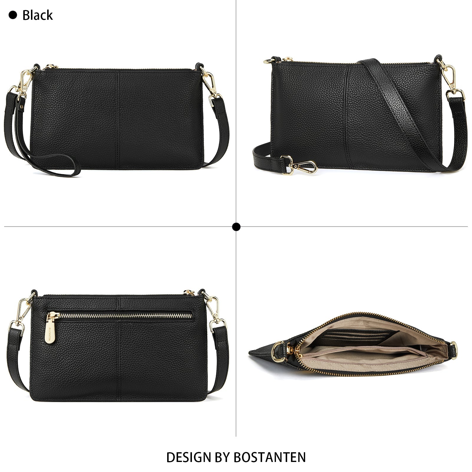 Nola Chic and Convenient - The Wristlet Clutch Purse-Black