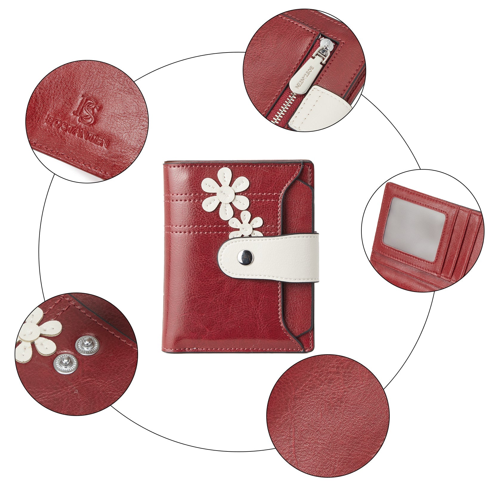 Luna RFID Genuine Leather Wallet