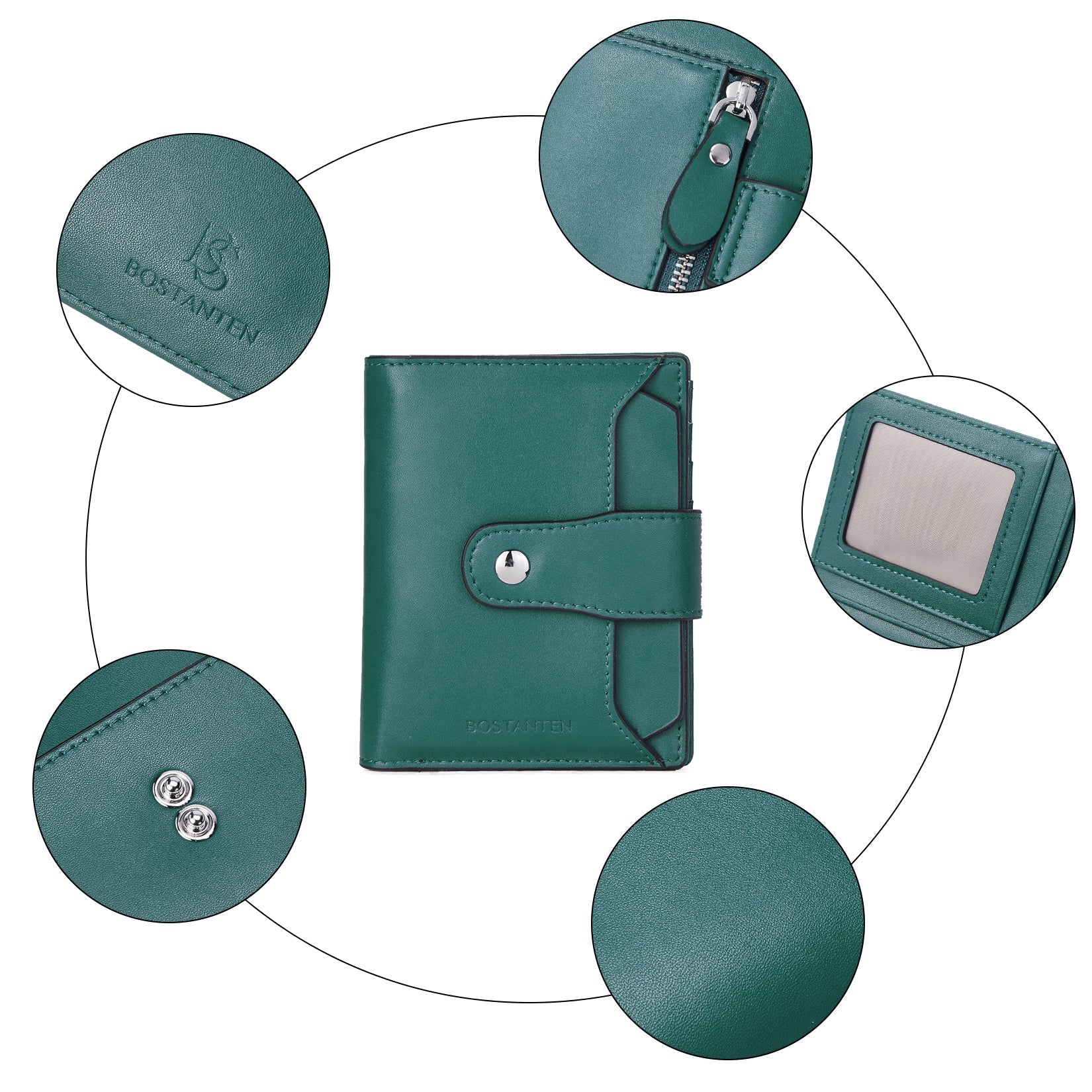 Luna RFID Genuine Leather Wallet