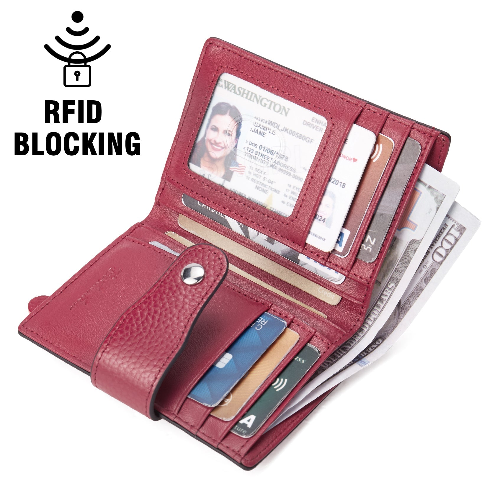 Luna RFID Genuine Leather Wallet