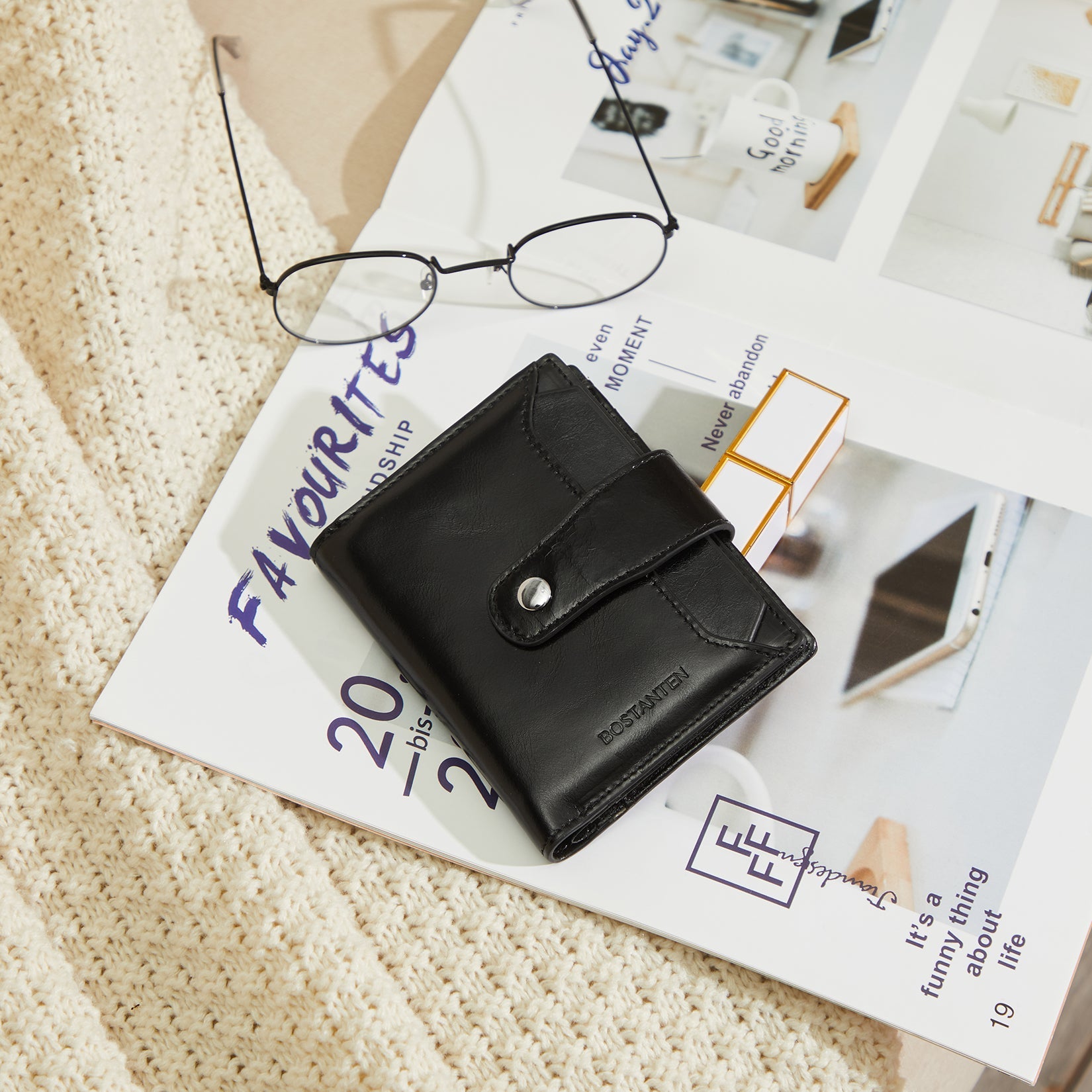 Luna RFID Genuine Leather Wallet